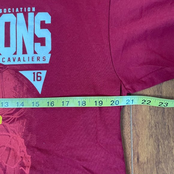 NBA 2016 Champions Cleveland Cavaliers Shirt Maroon Unisex Size L - Picture 4 of 7